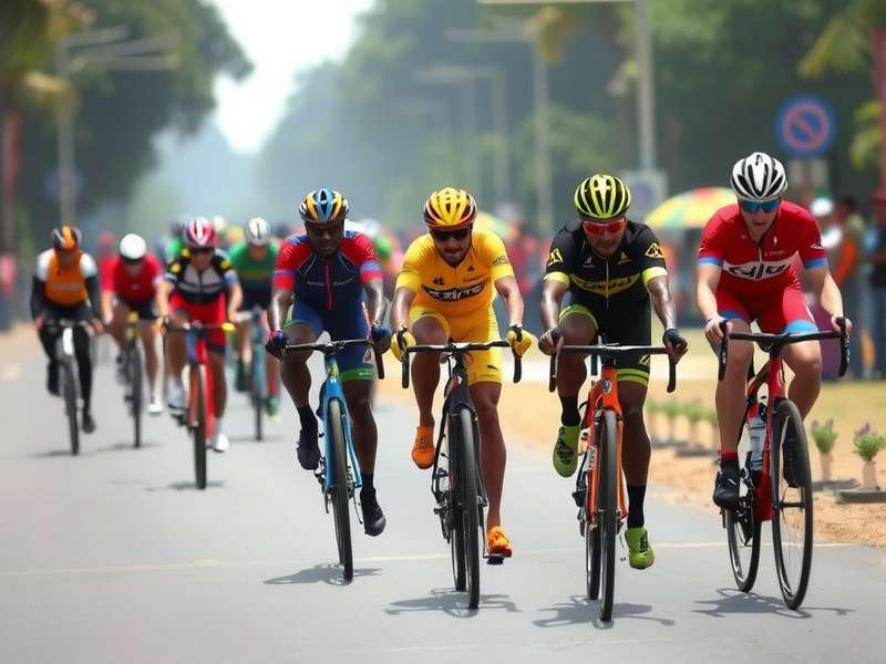 Indian Cyclists in Game